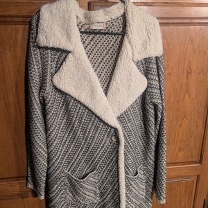 Altar'd State Sherpa lined cardigan